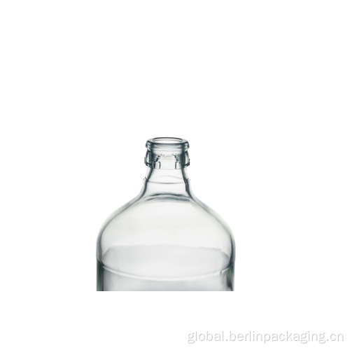 Boston Round Glass Bottle 500ml 770ml 1020ml Spirits Boston Round Glass Bottle Supplier